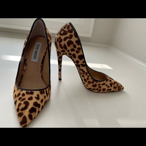 Steve Madden , Leopard pumps , natural calf-hair - Picture 2 of 5